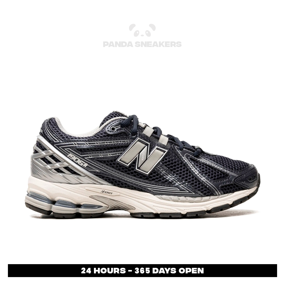 sepatu new balance nb 1906r eclipse blue navy silver sneakers authentic sepatu new balance nb 1906r eclipse blue navy silver sneakers authentic