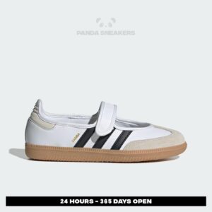 sepatu adidas samba og mary jane cloud white black sneakers authentic