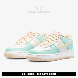 nike air force 1 emerald rise guava ice pink spell jade ice authentic