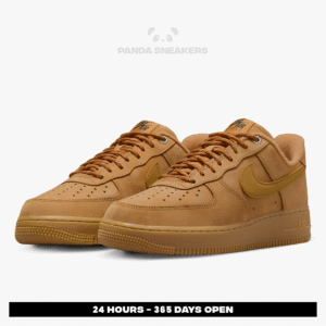 nike air force 1 low flax gum light brown wheat gum authentic