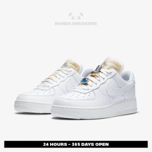 nike air force 1 low 07 lx bling womens summit white onyx authentic