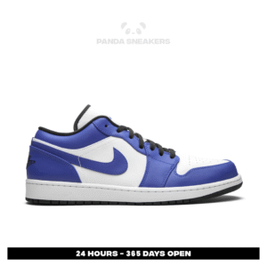 nike air jordan 1 low game royal blue white authentic