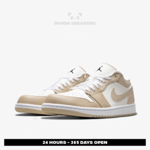 nike air jordan 1 low se sail rattan university red authentic