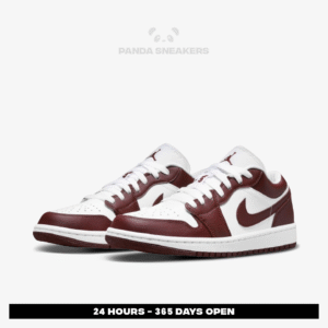 nike air jordan 1 low team red bronze eclipse authentic