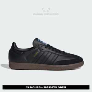 sepatu adidas samba og core black gum allblack gum sneakers authentic