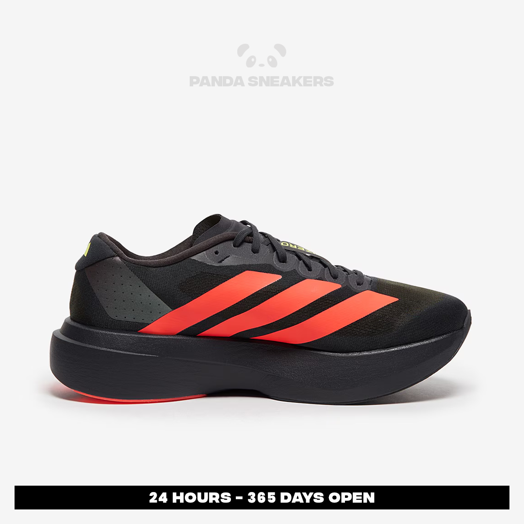 sepatu adizero evo sl black lucid red sneakers authentic sepatu adizero evo sl black lucid red sneakers authentic