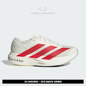 sepatu adizero evo sl white red to run is to live sneakers authentic