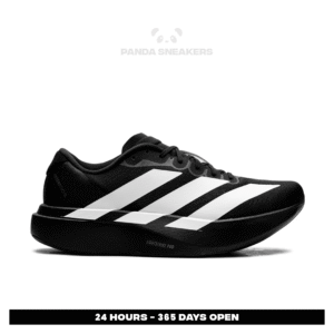 sepatu adizero evo sl black white sneakers authentic
