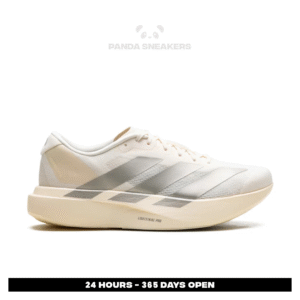 sepatu adizero evo sl wonder white tan vanilla sneakers authentic
