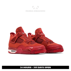 sepatu air jordan 4 retro og sp nigel sylvester brick by brick red bata sneakers authentic