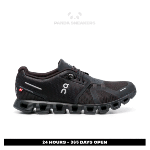 sepatu on running cloud 5 allblack tripleblack sneakers authentic