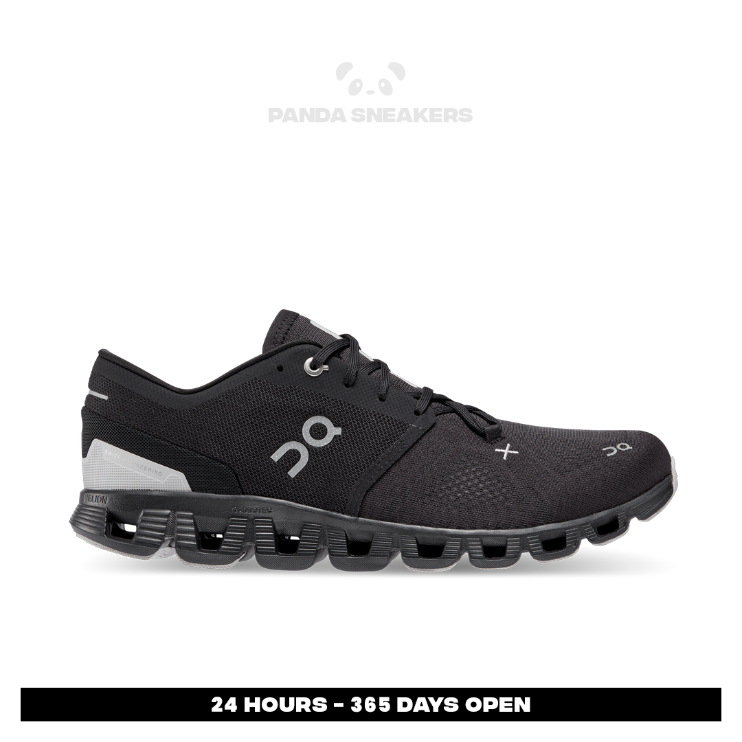 sepatu on running on cloud x3 black allblack sneakers authentic sepatu on running on cloud x3 black allblack sneakers authentic
