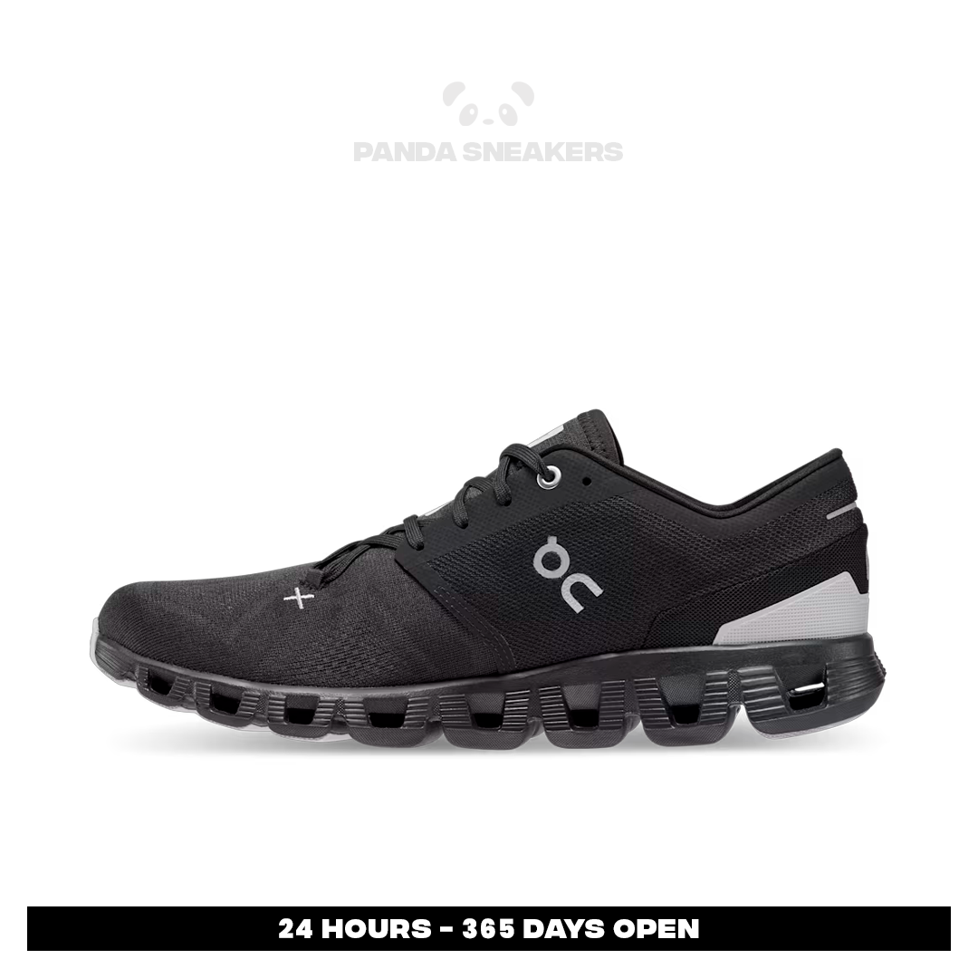 sepatu on running on cloud x3 black allblack sneakers authentic sepatu on running on cloud x3 black allblack sneakers authentic