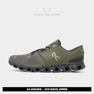 sepatu on running on cloud x3 olive reseda sneakers authentic
