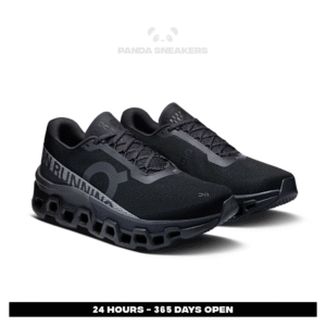 sepatu on running on cloudmonster 2 allblack sneakers authentic