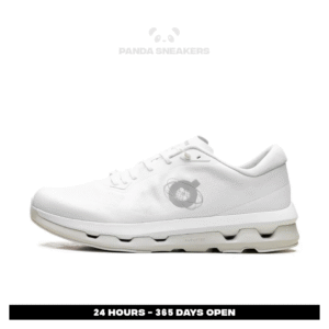 sepatu running cloudzone kith with ice allwhite sneakers authentic