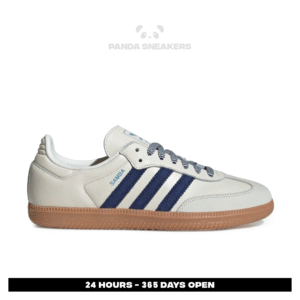 sepatu adidas samba og dark blue clear sky sneakers authentic