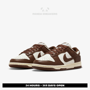 nike dunk low mocha cacao wow brown sail coconut milk authentic