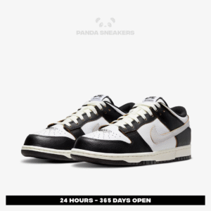 nike sb dunk low huf san francisco black white grey orange authentic