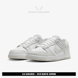 nike dunk low retro photon dust white authentic