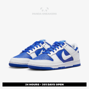 nike dunk low racer blue white reverse kentucky white authentic