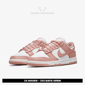 nike dunk low rose whisper white rose whisper style authentic