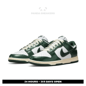 sepatu nike dunk low retro vintage green sneakers authentic