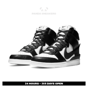nike dunk high x ambush high ambush blackwhite authentic