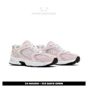 sepatu new balance 530 pink stone white grey sneakers authentic