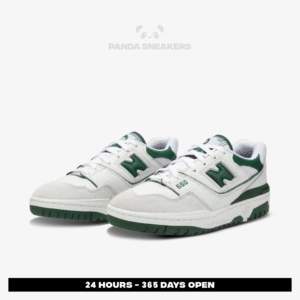 new balance 550 nb 550 white green white and green authentic