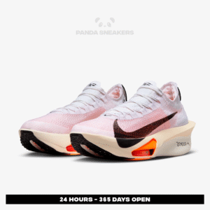 sepatu running nike air zoom alphafly next% 3 prototype white authentic sneakers