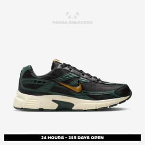 sepatu nike initiator vintage green bronzine black sneakers authentic