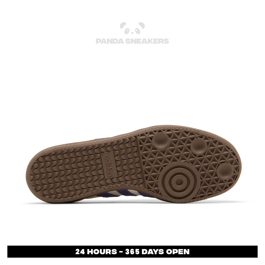 sepatu adidas samba og white collegiate purple green brown sneakers authentic sepatu adidas samba og white collegiate purple green brown sneakers authentic