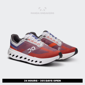 sepatu on running on cloudsurfer next indigo flame sneakers authentic