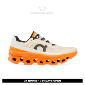 sepatu on running on cloudmonster 2 fawn turmeric orange authentic