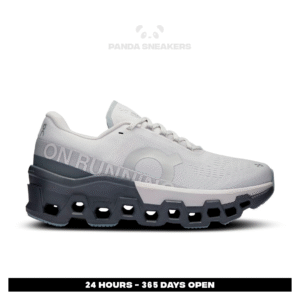 sepatu on running on cloudmonster 2 frost rock grey sneakers authentic