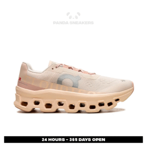 sepatu sneakers on running cloudmonster moon fawn authentic sneakers