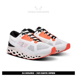 sepatu on running on cloudstratus 3 undyed white sand orange sneakers authentic