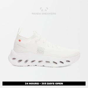 sepatu sneakers on running on cloud swiss loewe cloudtilt white authentic