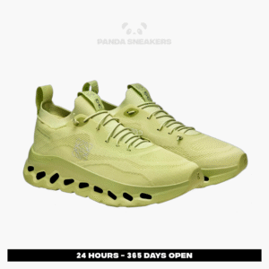 sepatu on cloudtilt lime green authentic sneakers