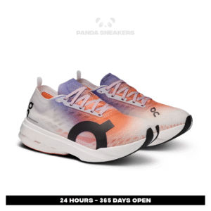 on running on cloudboom strike unisex white orange sneakers authentic