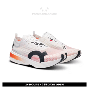 on running on cloudboom strike unisex white orange sneakers authentic