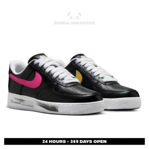 sepatu nike air force 1 low paranoise g dragon 3.0 black sneakers authentic