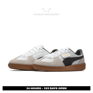 sepatu palermo white vapor grey gum sneakers authentic