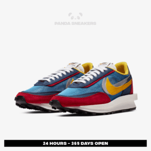 sepatu nike sacai ld waffle blue varsity red yellow sneakers authentic
