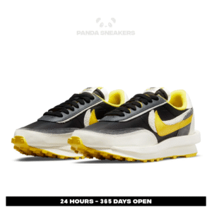 sepatu nike sacai ld waffle undercover bright citron yellow sneakers authentic