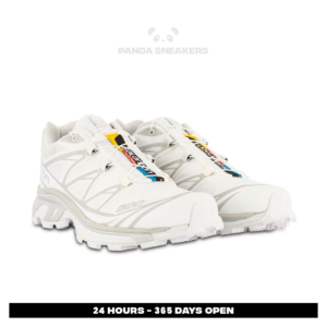 sepatu salomon xt6 xt 6 white lunar rock sneakers authentic