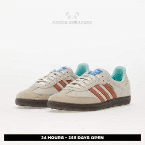 sepatu adidas samba og crystal white clay strata sneakers casual authentic