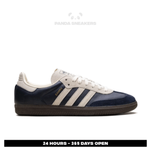 sepatu adidas samba og aurora ink cream gum navy sneakers authentic