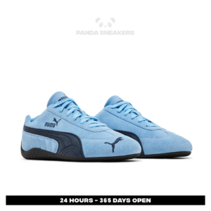 sepatu puma speedcat og light archive blue navy sneakers authentic